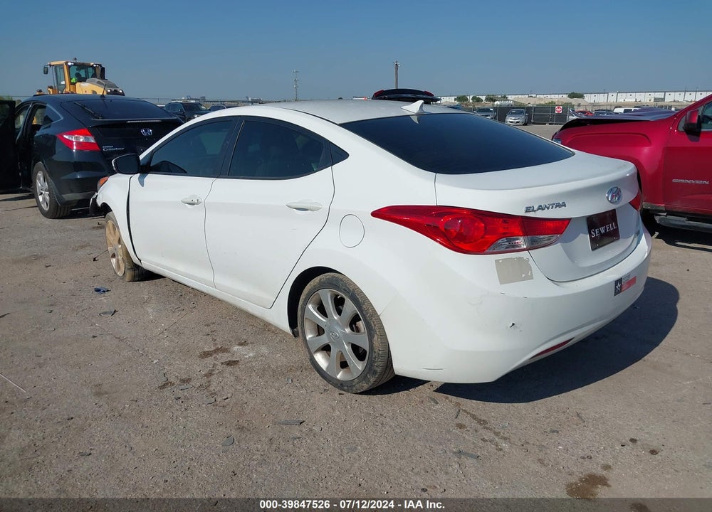 2013 HYUNDAI ELANTRA LIMITED VIN: 5NPDH4AE9DH270980