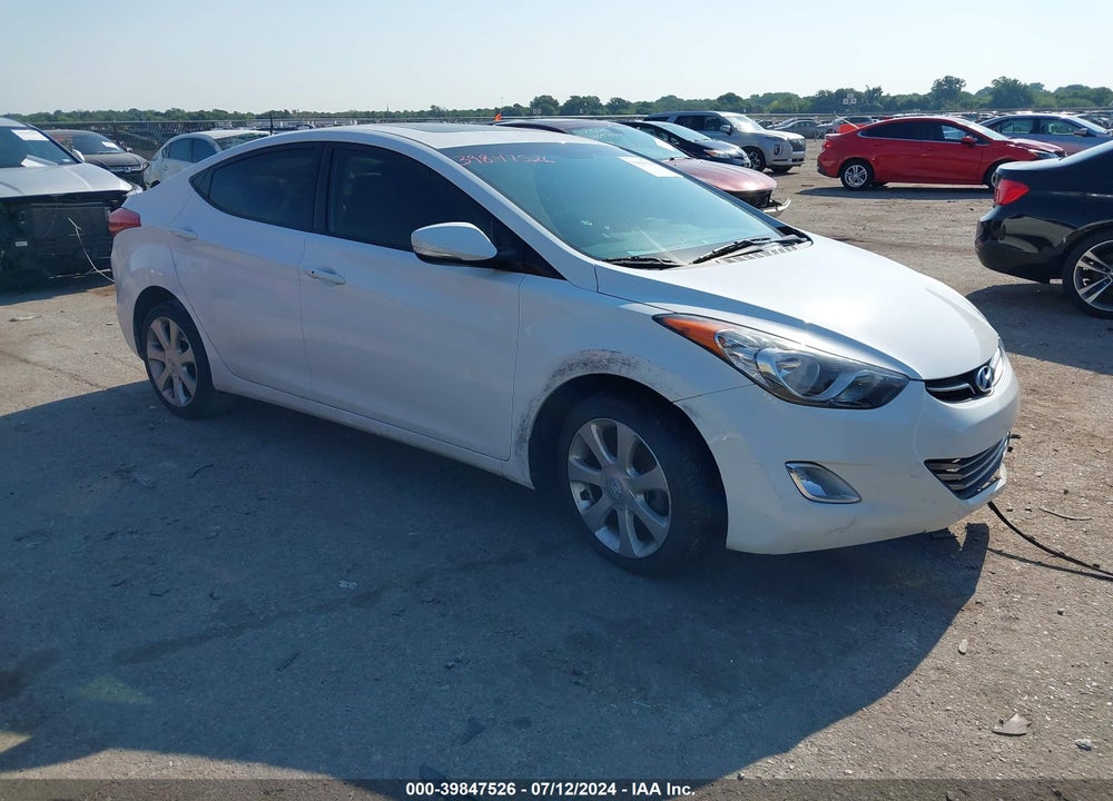 2013 HYUNDAI ELANTRA LIMITED VIN: 5NPDH4AE9DH270980