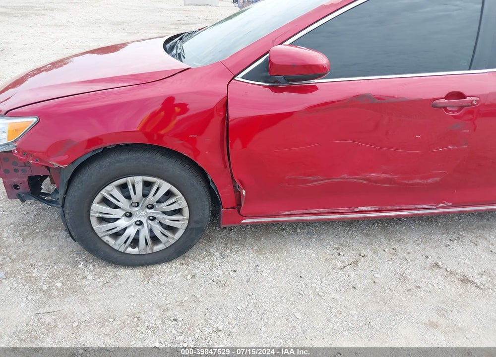 2012 TOYOTA CAMRY LE VIN: 4T1BF1FK8CU544261