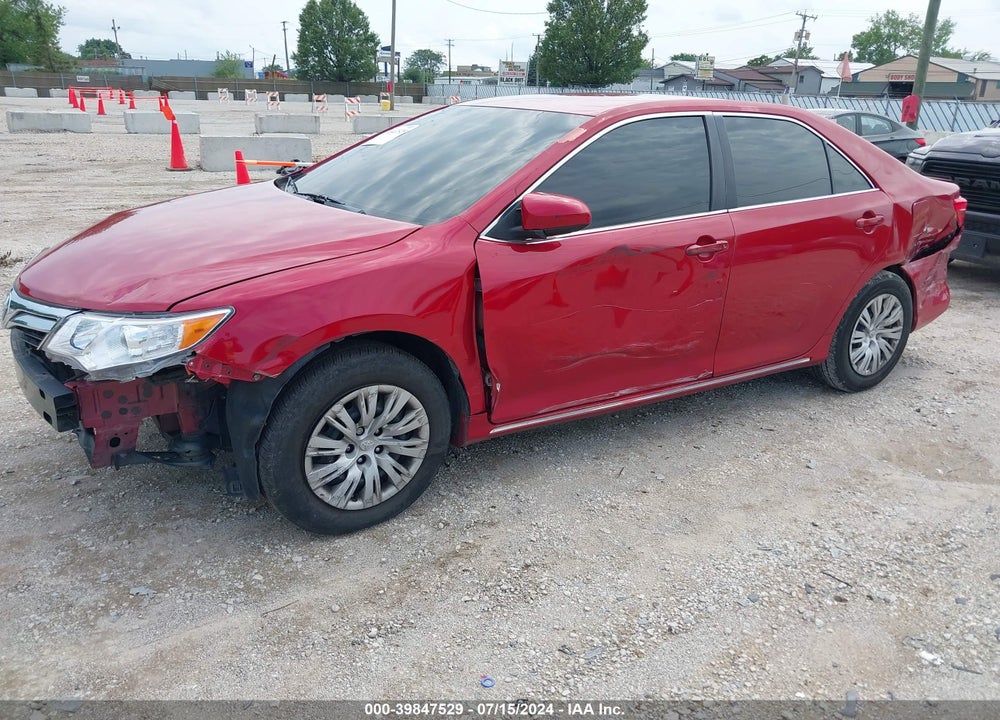 2012 TOYOTA CAMRY LE VIN: 4T1BF1FK8CU544261