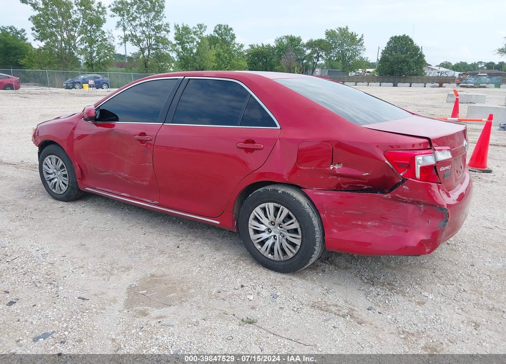2012 TOYOTA CAMRY LE VIN: 4T1BF1FK8CU544261
