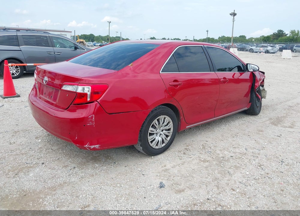2012 TOYOTA CAMRY LE VIN: 4T1BF1FK8CU544261