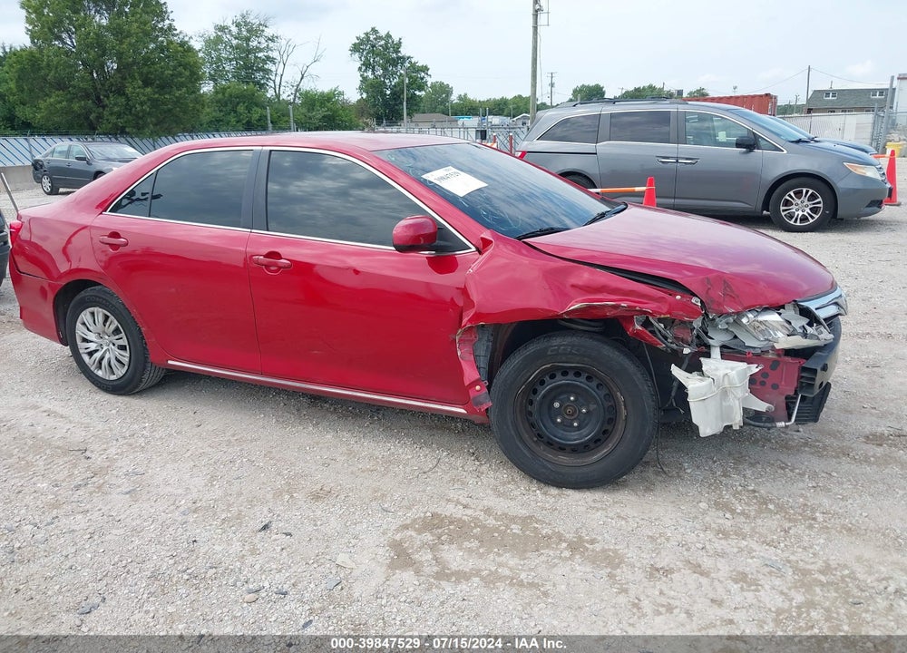 2012 TOYOTA CAMRY LE VIN: 4T1BF1FK8CU544261
