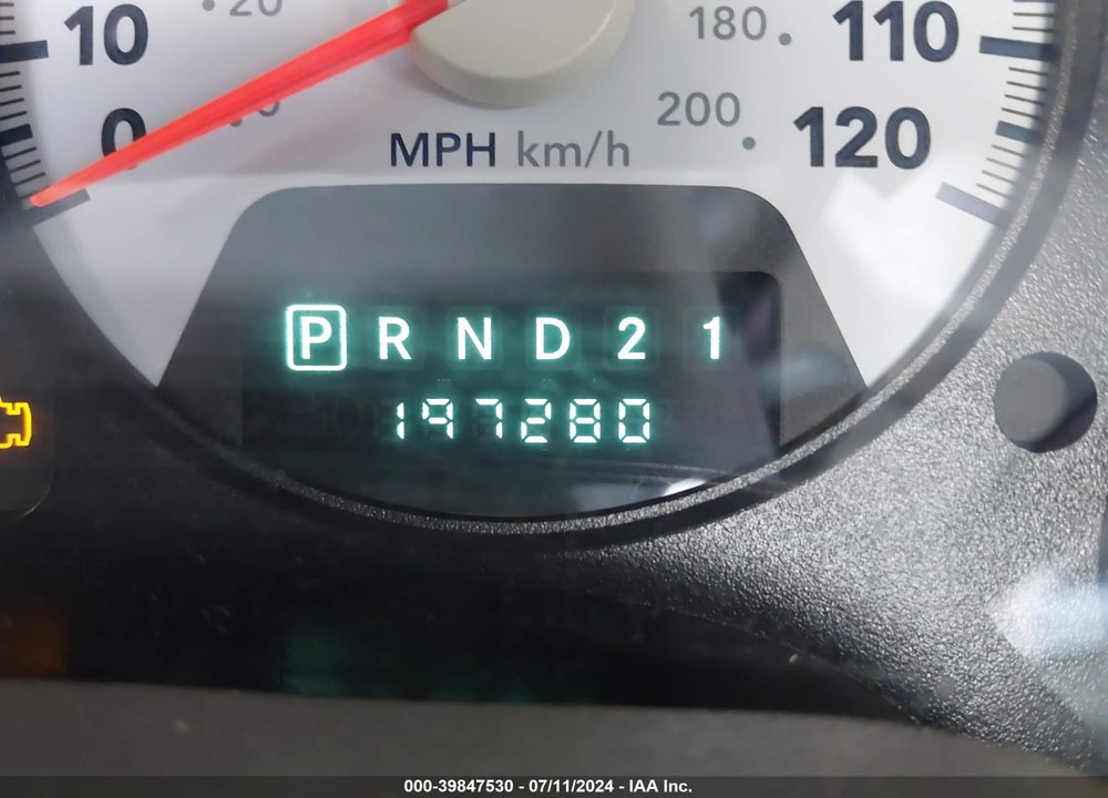 2007 DODGE RAM 1500 SLT/TRX4 OFF ROAD/SPORT VIN: 1D7HU18267J637939
