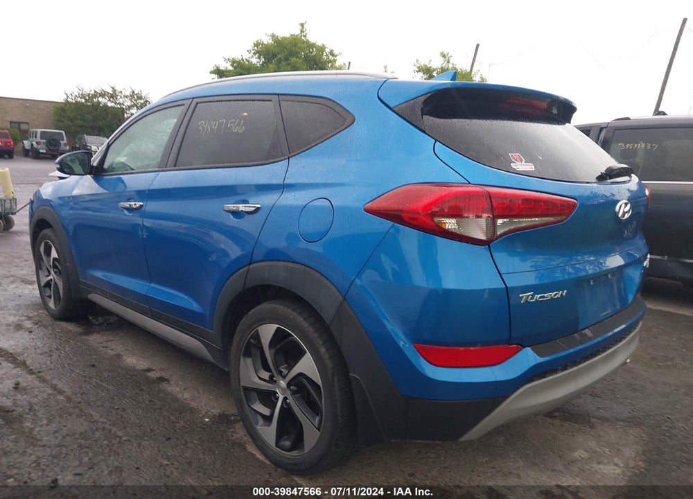 2017 HYUNDAI TUCSON LIMITED VIN: KM8J3CA21HU328069