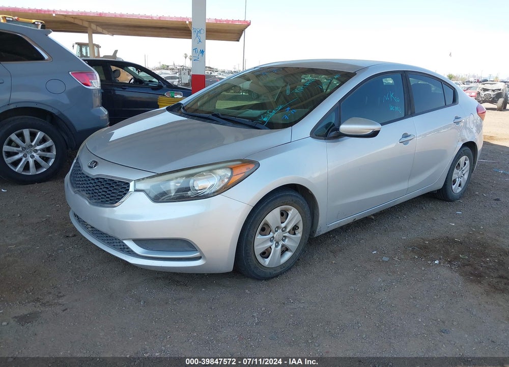 2016 KIA FORTE LX VIN: KNAFK4A60G5578432