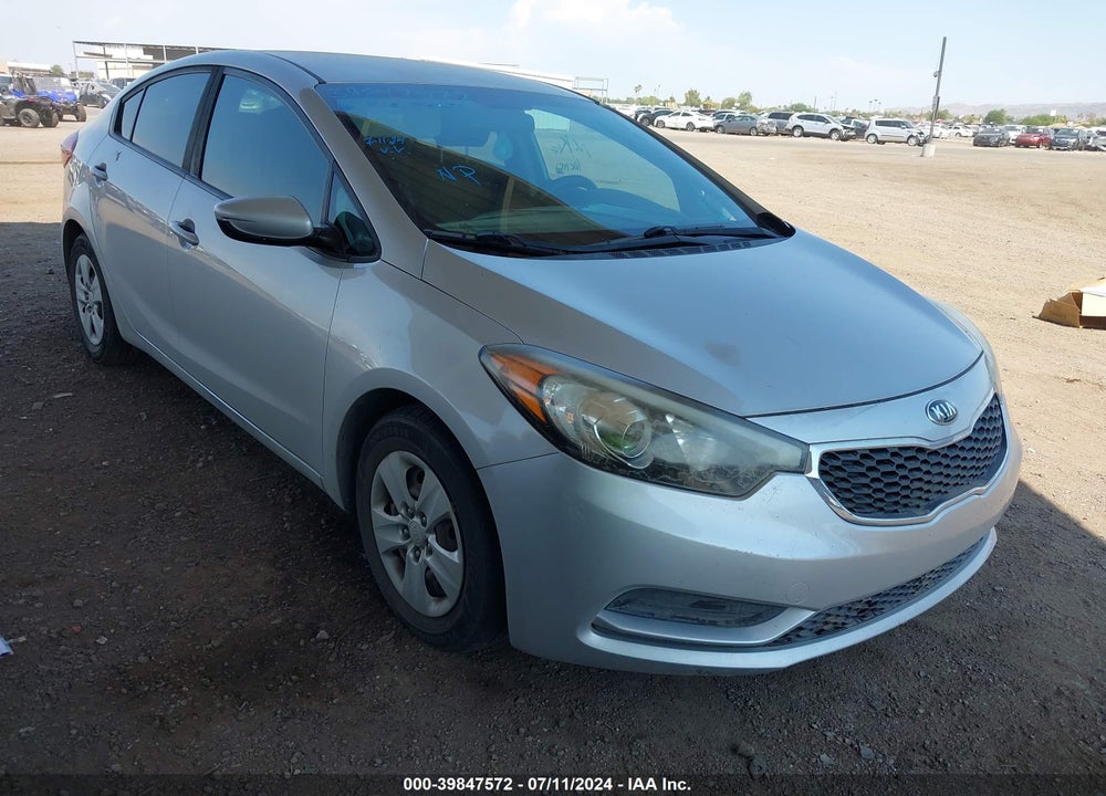 2016 KIA FORTE LX VIN: KNAFK4A60G5578432