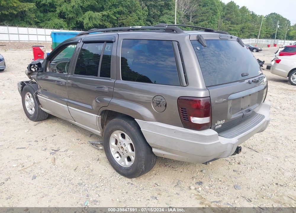 2000 CHEROKEE JEEP GRAND  LAREDO VIN: 1J4G248S5YC262509