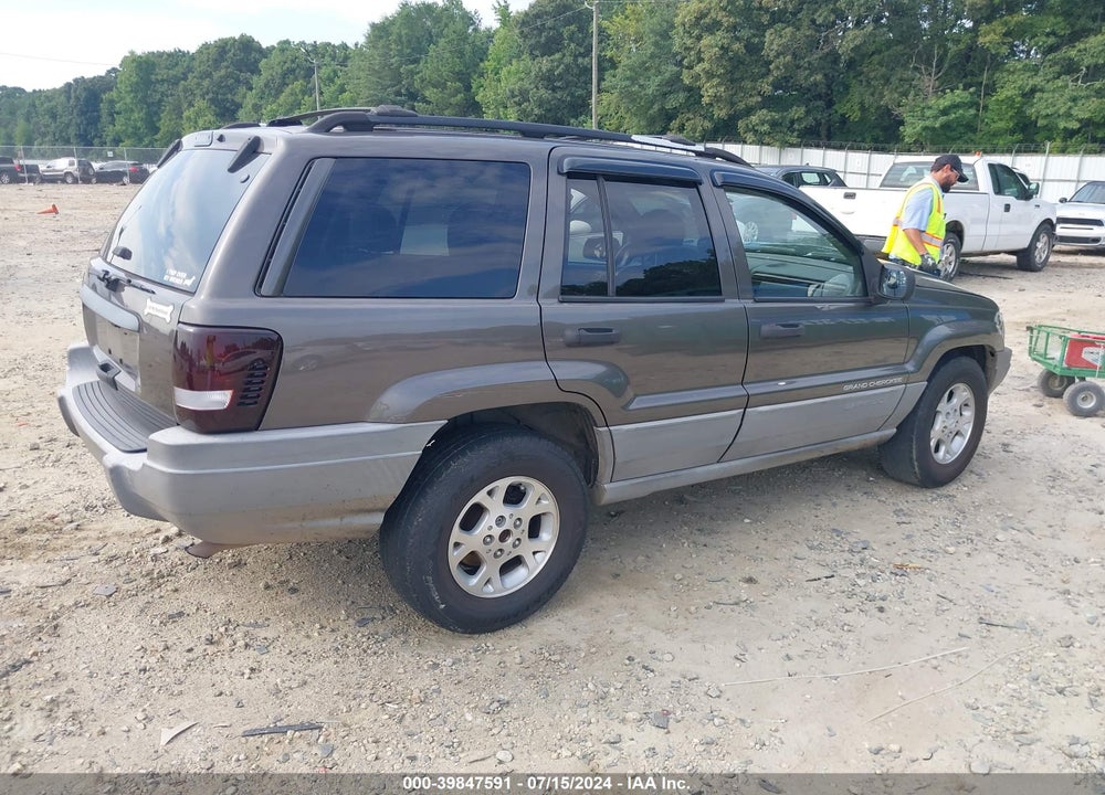 2000 CHEROKEE JEEP GRAND  LAREDO VIN: 1J4G248S5YC262509