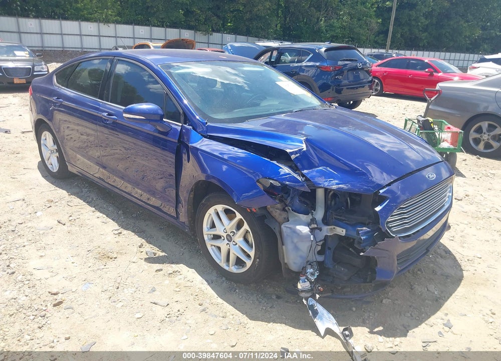 2013 FORD FUSION SE VIN: 3FA6P0H77DR158306