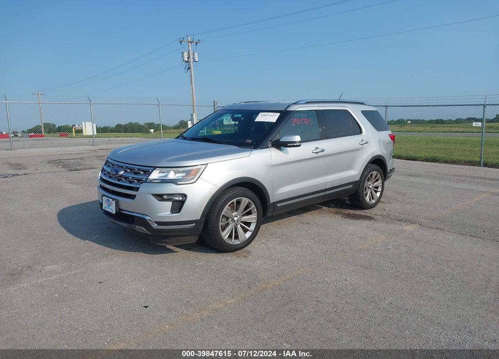 2019 FORD EXPLORER LIMITED VIN: 1FM5K8F80KGB47534