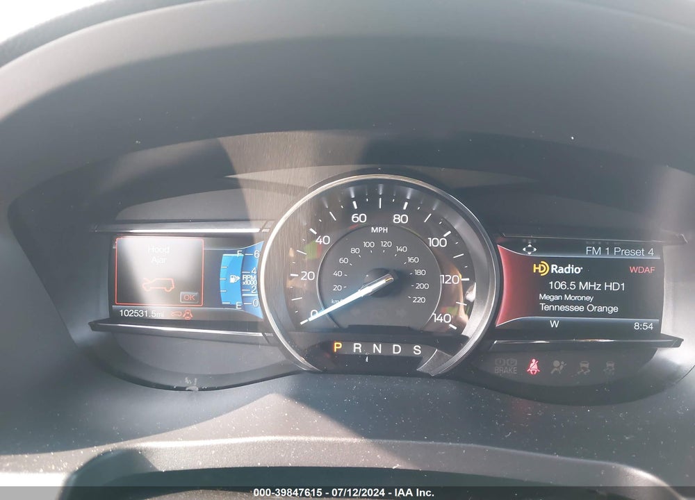 2019 FORD EXPLORER LIMITED VIN: 1FM5K8F80KGB47534