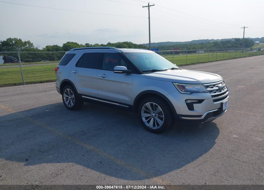2019 FORD EXPLORER LIMITED VIN: 1FM5K8F80KGB47534