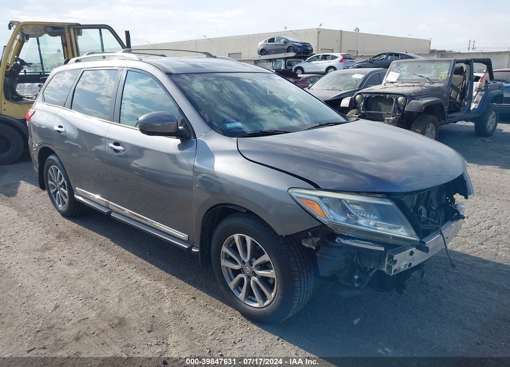 2015 NISSAN PATHFINDER SL VIN: 5N1AR2MN9FC622501