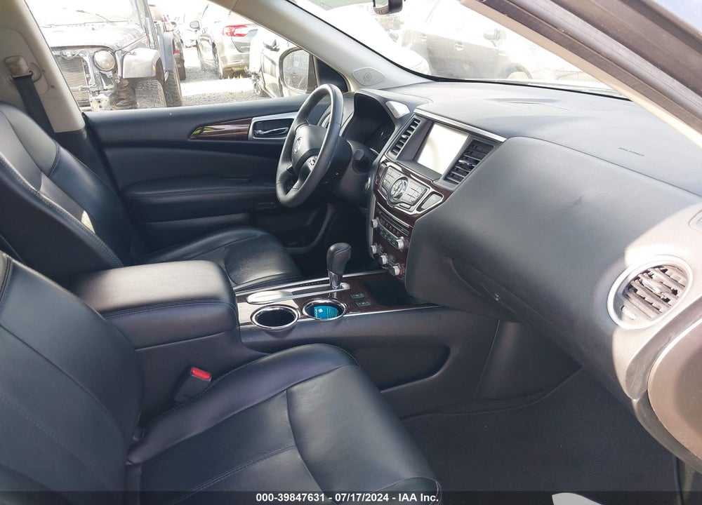 2015 NISSAN PATHFINDER SL VIN: 5N1AR2MN9FC622501