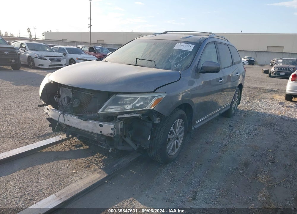 2015 NISSAN PATHFINDER SL VIN: 5N1AR2MN9FC622501