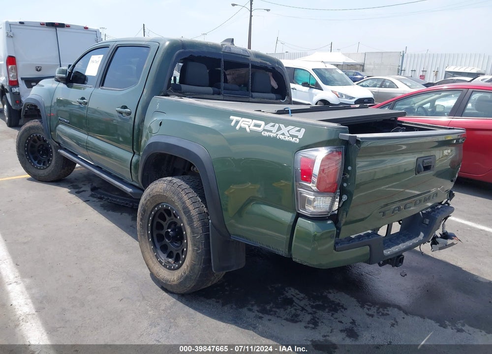 2021 TOYOTA TACOMA TRD OFF ROAD VIN: 3TMCZ5AN8MM446314