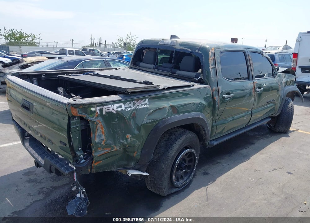 2021 TOYOTA TACOMA TRD OFF ROAD VIN: 3TMCZ5AN8MM446314