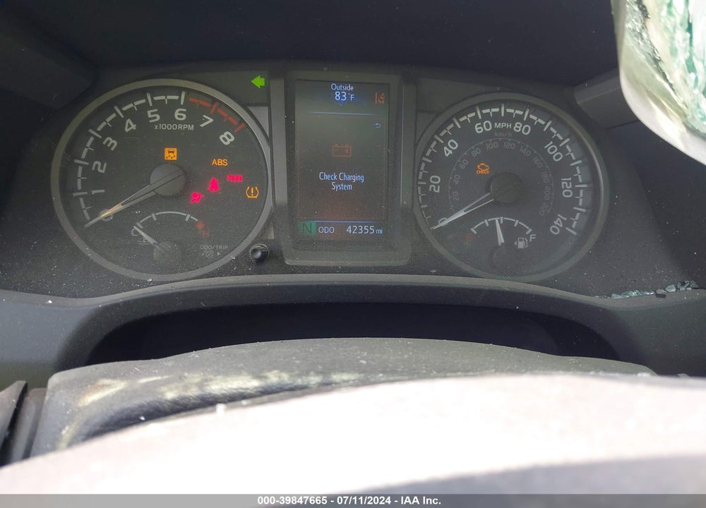 2021 TOYOTA TACOMA TRD OFF ROAD VIN: 3TMCZ5AN8MM446314