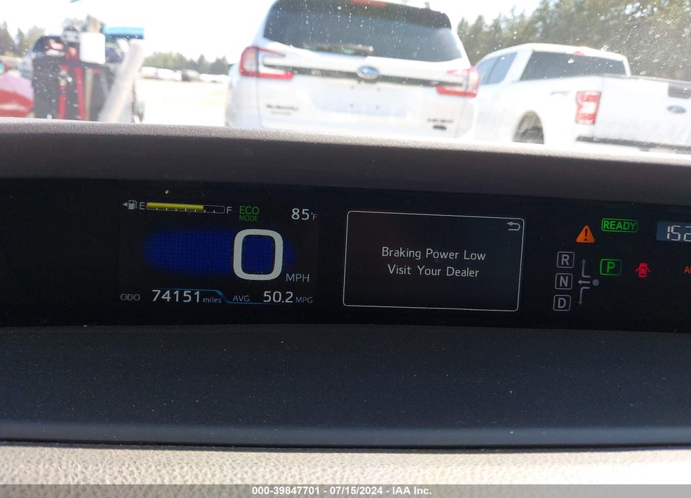 2017 TOYOTA PRIUS THREE TOURING VIN: JTDKARFU7H3531811