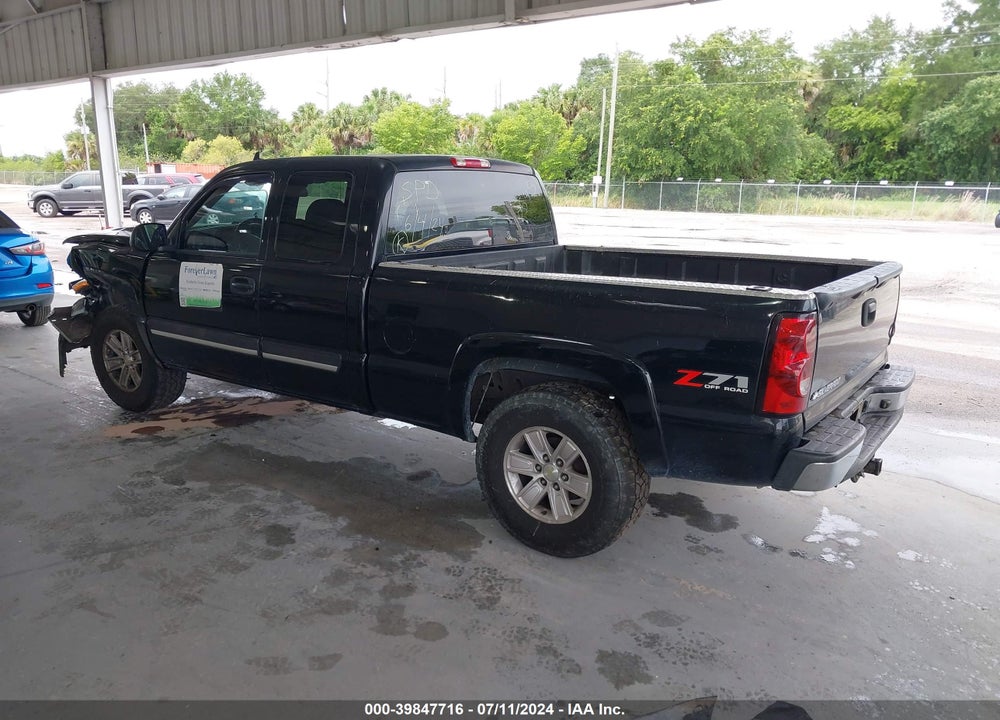 2006 CHEVROLET SILVERADO 1500 LT1 VIN: 1GCEK19Z36Z105451