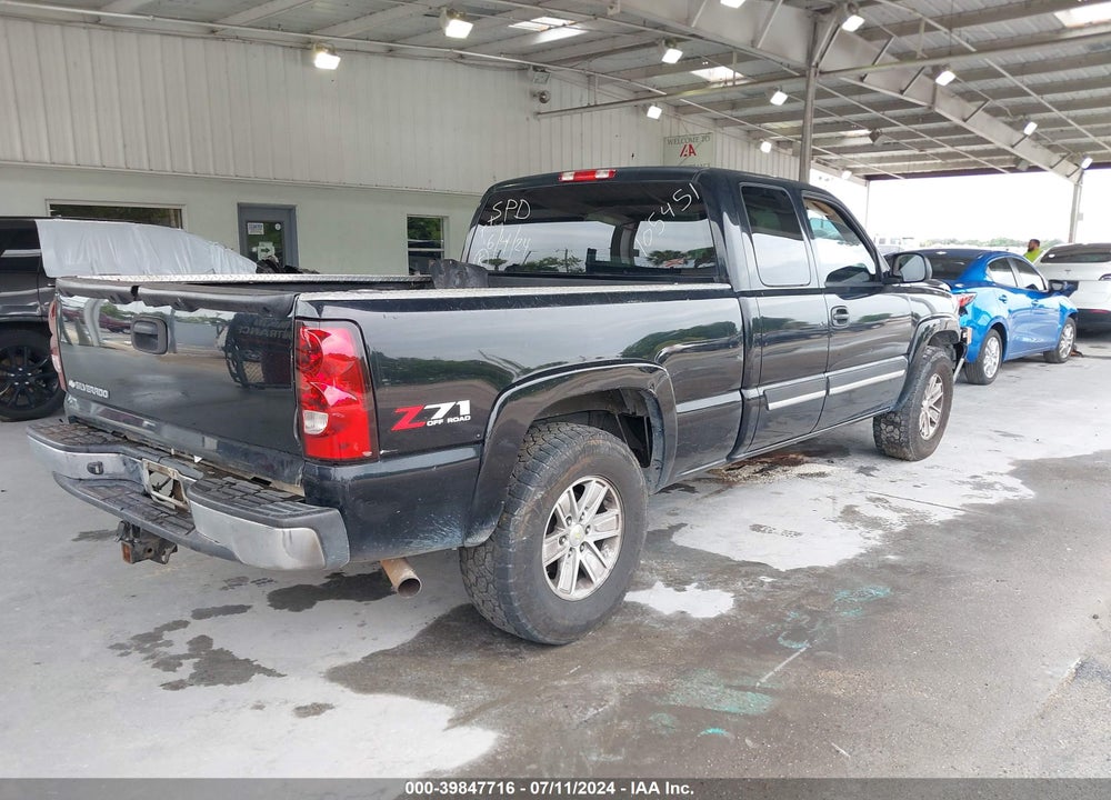 2006 CHEVROLET SILVERADO 1500 LT1 VIN: 1GCEK19Z36Z105451