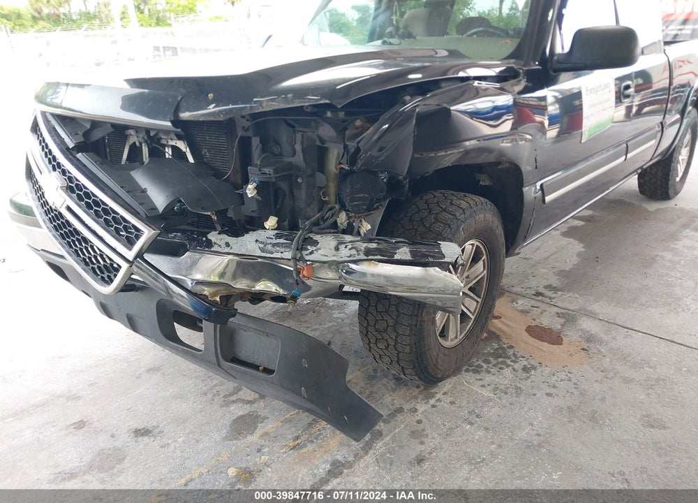 2006 CHEVROLET SILVERADO 1500 LT1 VIN: 1GCEK19Z36Z105451