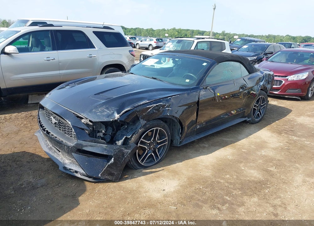 2018 FORD MUSTANG ECOBOOST PREMIUM VIN: 1FATP8UH3J5132378
