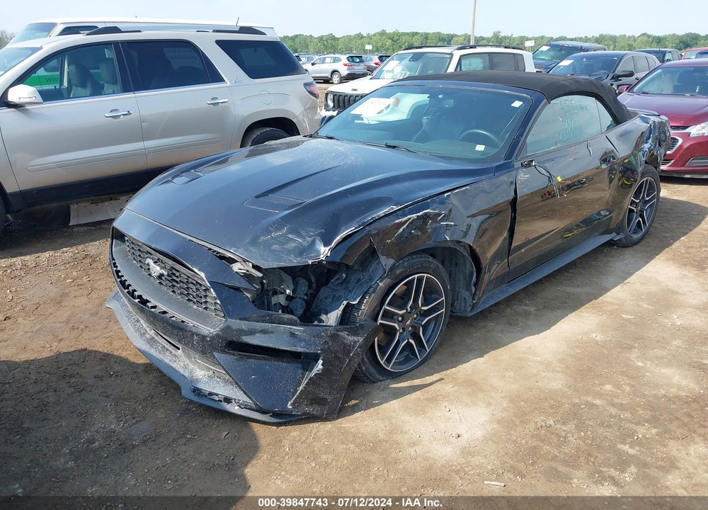 2018 FORD MUSTANG ECOBOOST PREMIUM VIN: 1FATP8UH3J5132378
