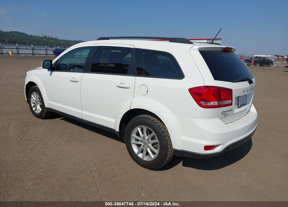 2014 DODGE JOURNEY SXT VIN: 3C4PDDBG3ET167001