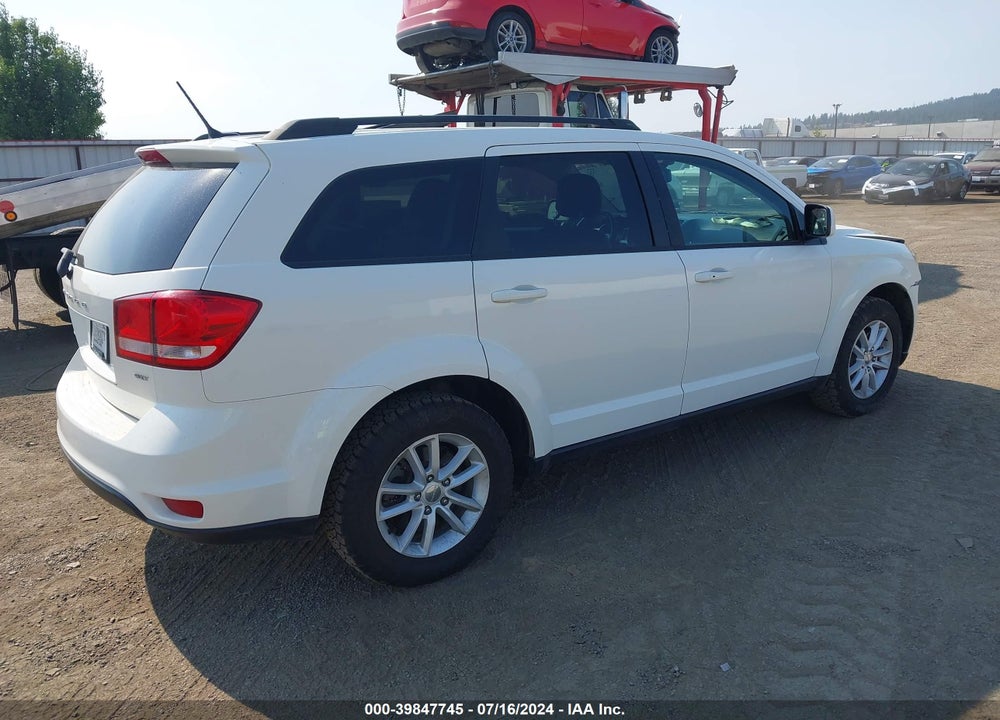 2014 DODGE JOURNEY SXT VIN: 3C4PDDBG3ET167001