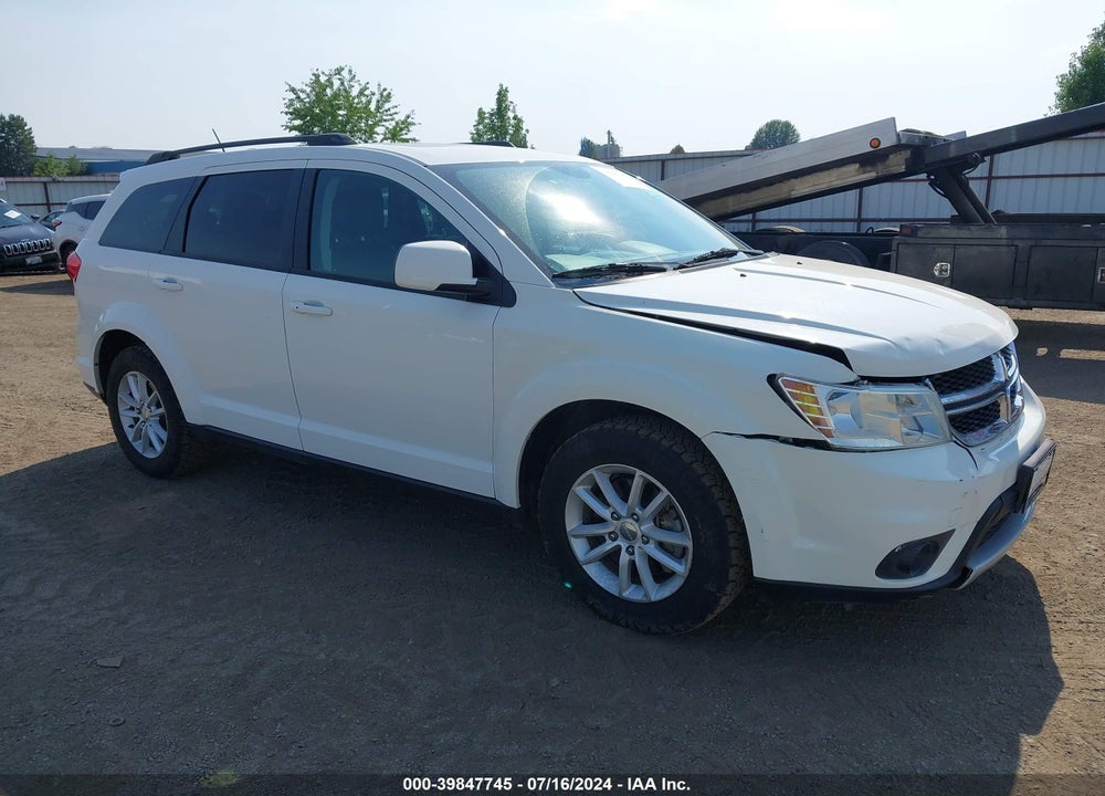 2014 DODGE JOURNEY SXT VIN: 3C4PDDBG3ET167001