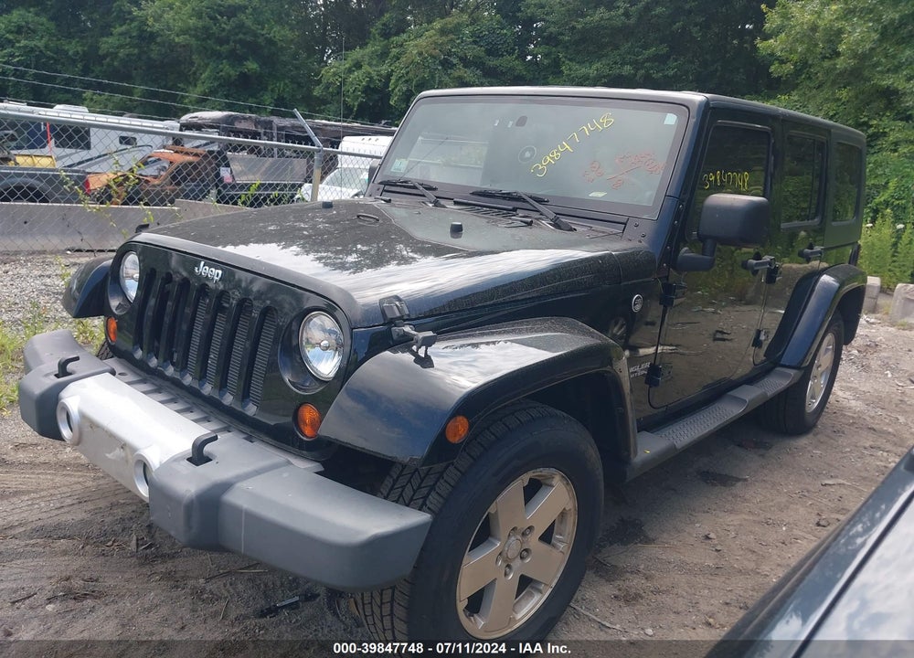 2008 JEEP WRANGLER UNLIMITED SAHARA VIN: 1J8GA59128L632781