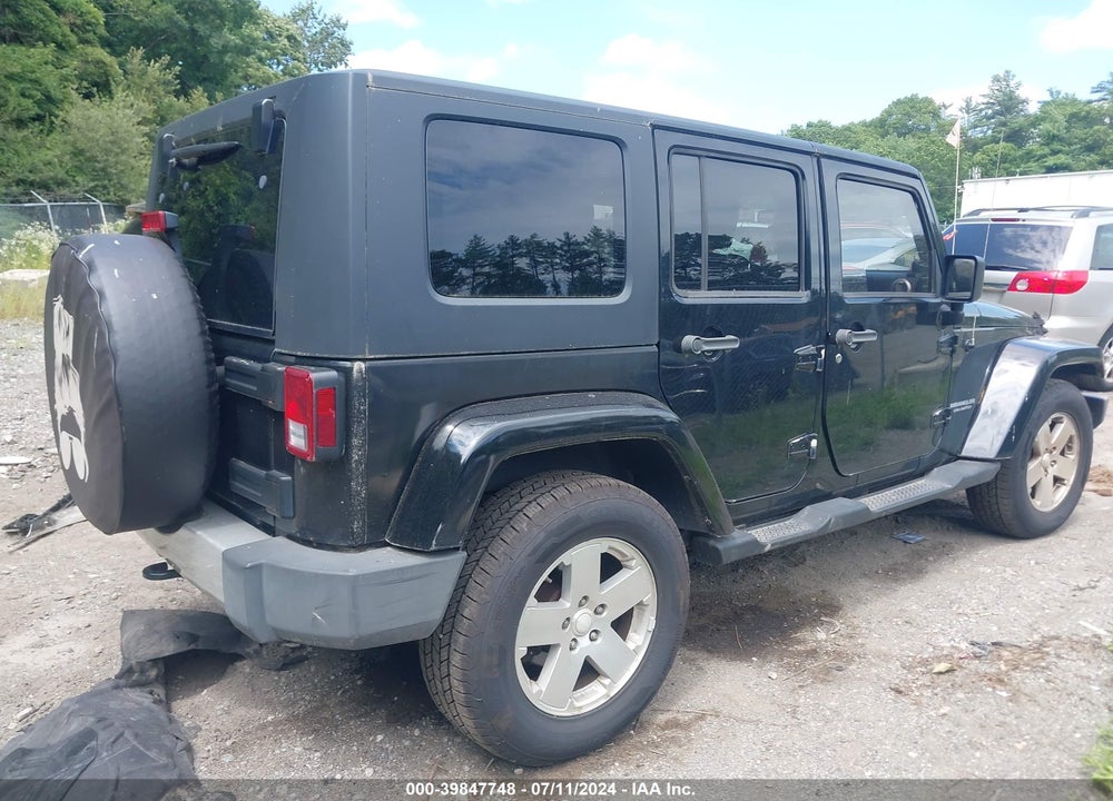 2008 JEEP WRANGLER UNLIMITED SAHARA VIN: 1J8GA59128L632781