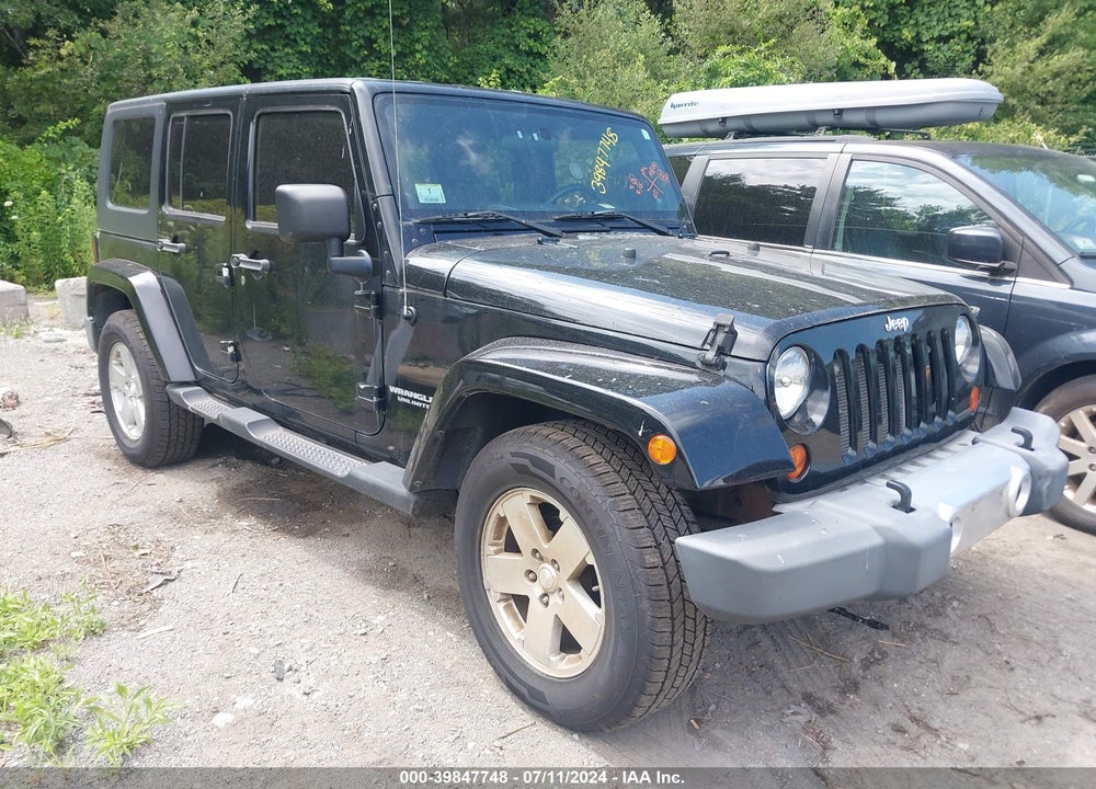 2008 JEEP WRANGLER UNLIMITED SAHARA VIN: 1J8GA59128L632781