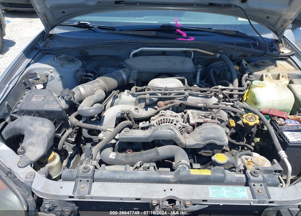 2005 SUBARU IMPREZA 2.5RS VIN: JF1GG67565H803330