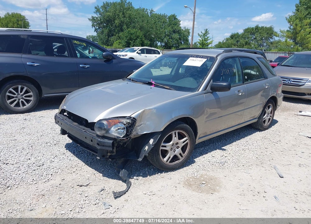2005 SUBARU IMPREZA 2.5RS VIN: JF1GG67565H803330