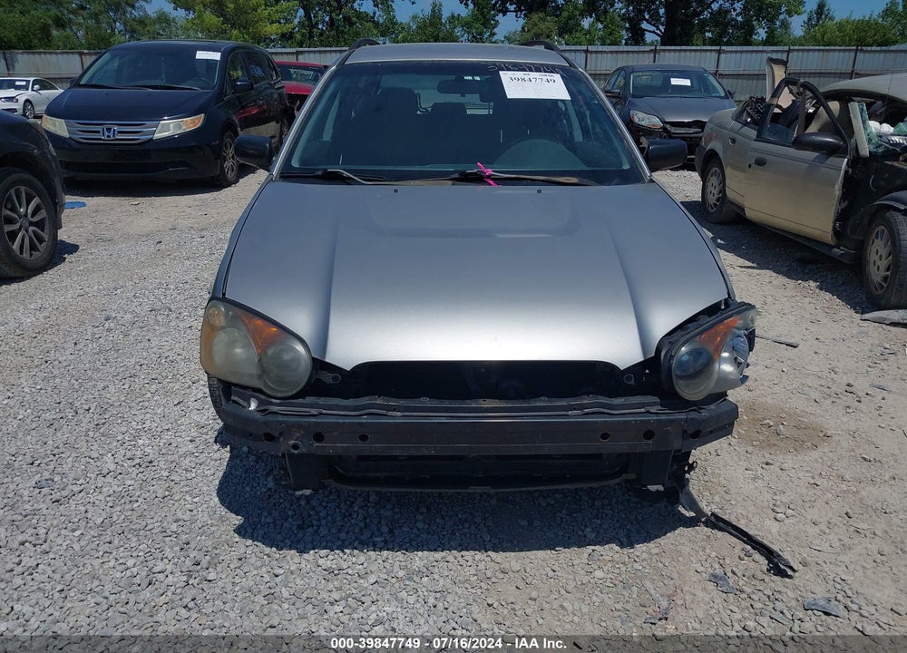 2005 SUBARU IMPREZA 2.5RS VIN: JF1GG67565H803330