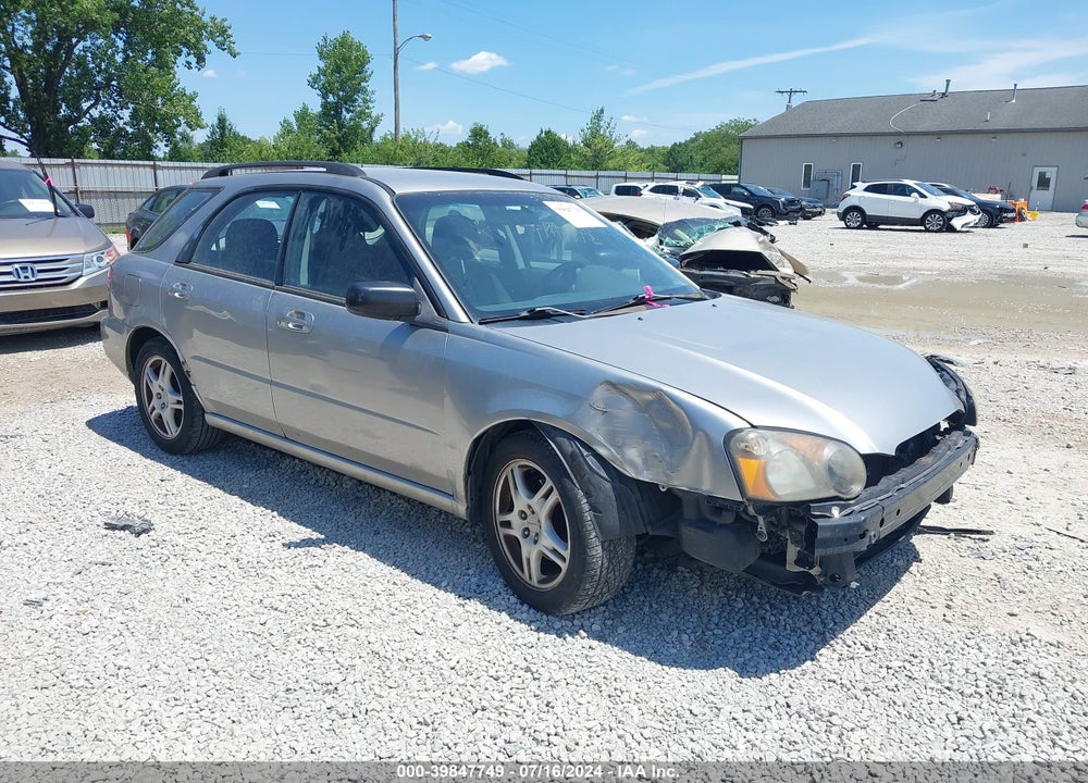 2005 SUBARU IMPREZA 2.5RS VIN: JF1GG67565H803330