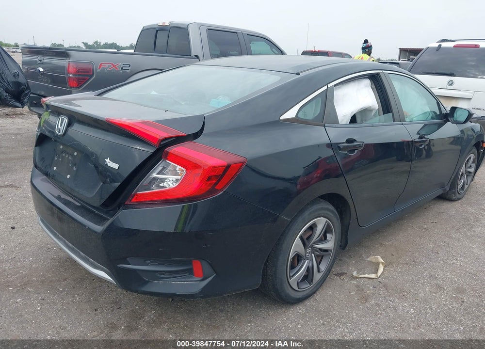 2020 HONDA CIVIC LX VIN: 19XFC2F62LE010257