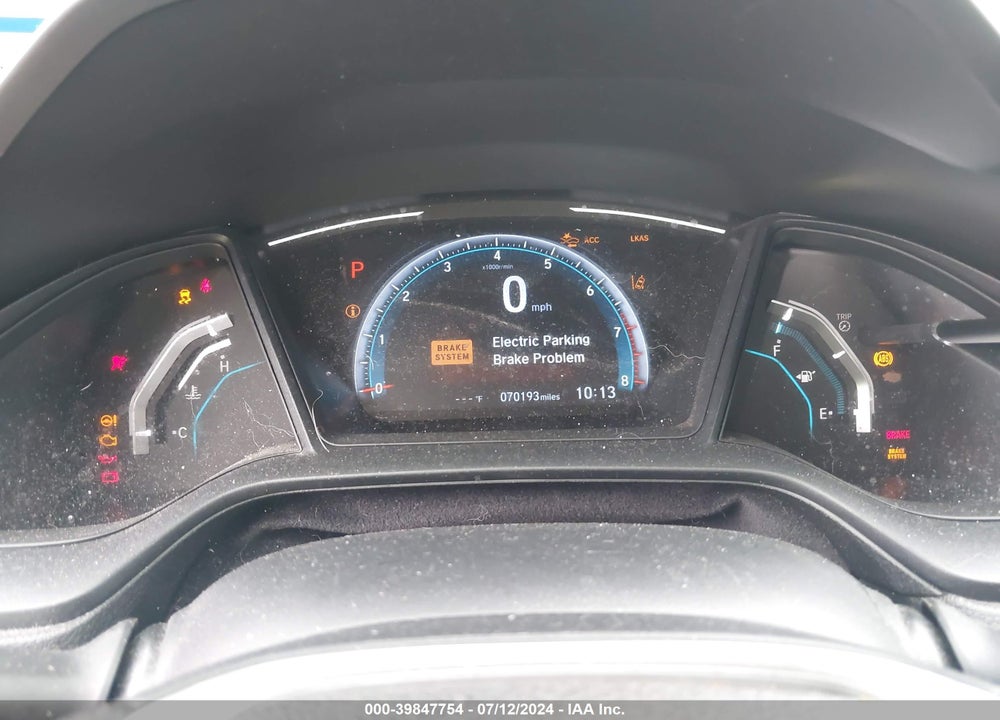 2020 HONDA CIVIC LX VIN: 19XFC2F62LE010257