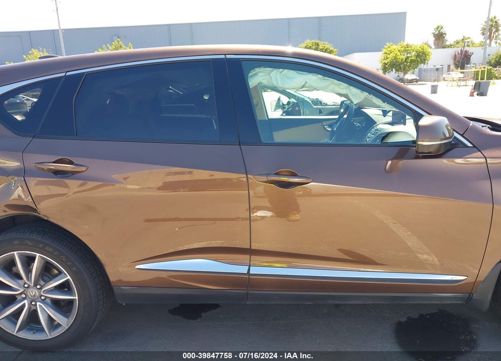 2019 ACURA RDX TECHNOLOGY PACKAGE VIN: 5J8TC1H54KL009393