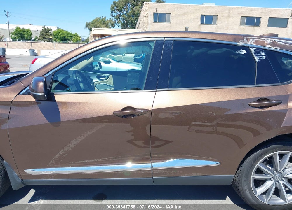 2019 ACURA RDX TECHNOLOGY PACKAGE VIN: 5J8TC1H54KL009393