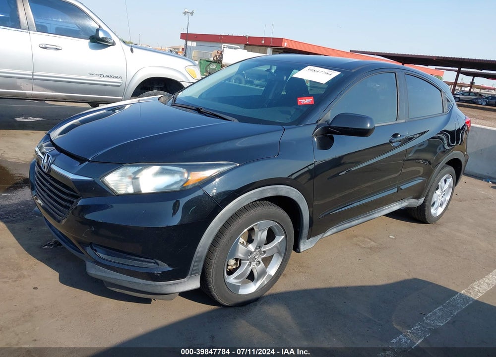 2016 HONDA HR-V LX VIN: 3CZRU5H37GM735521