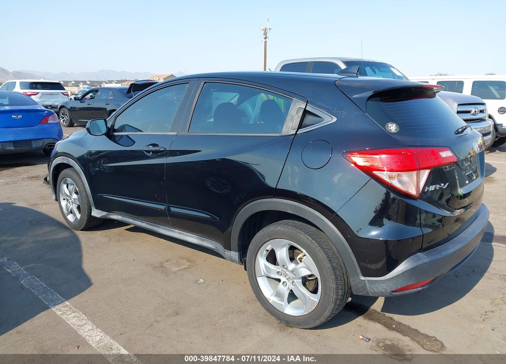 2016 HONDA HR-V LX VIN: 3CZRU5H37GM735521