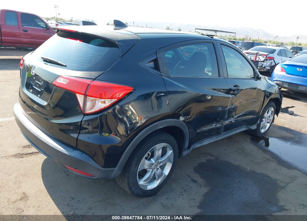 2016 HONDA HR-V LX VIN: 3CZRU5H37GM735521
