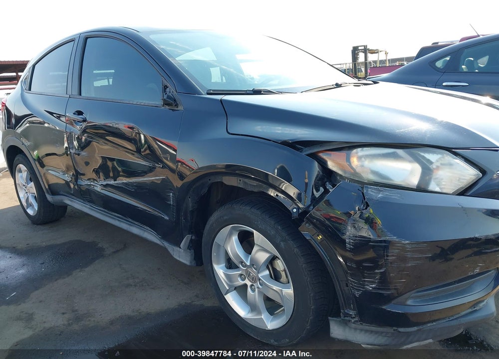 2016 HONDA HR-V LX VIN: 3CZRU5H37GM735521