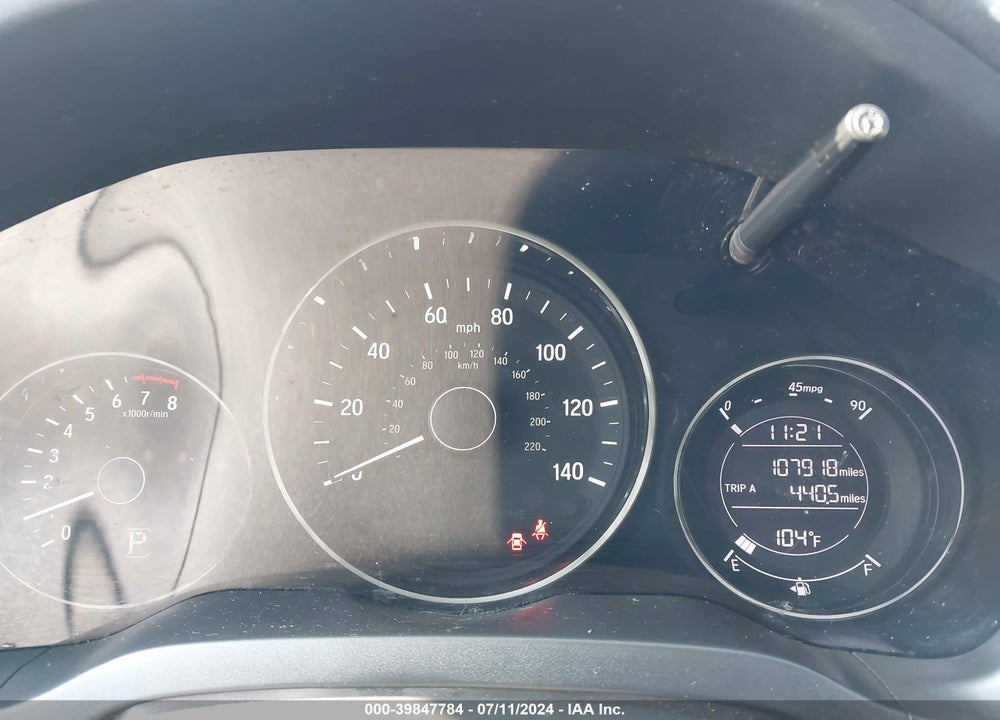 2016 HONDA HR-V LX VIN: 3CZRU5H37GM735521