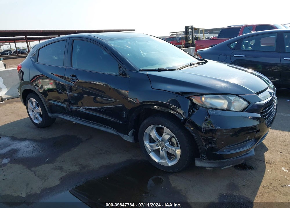 2016 HONDA HR-V LX VIN: 3CZRU5H37GM735521