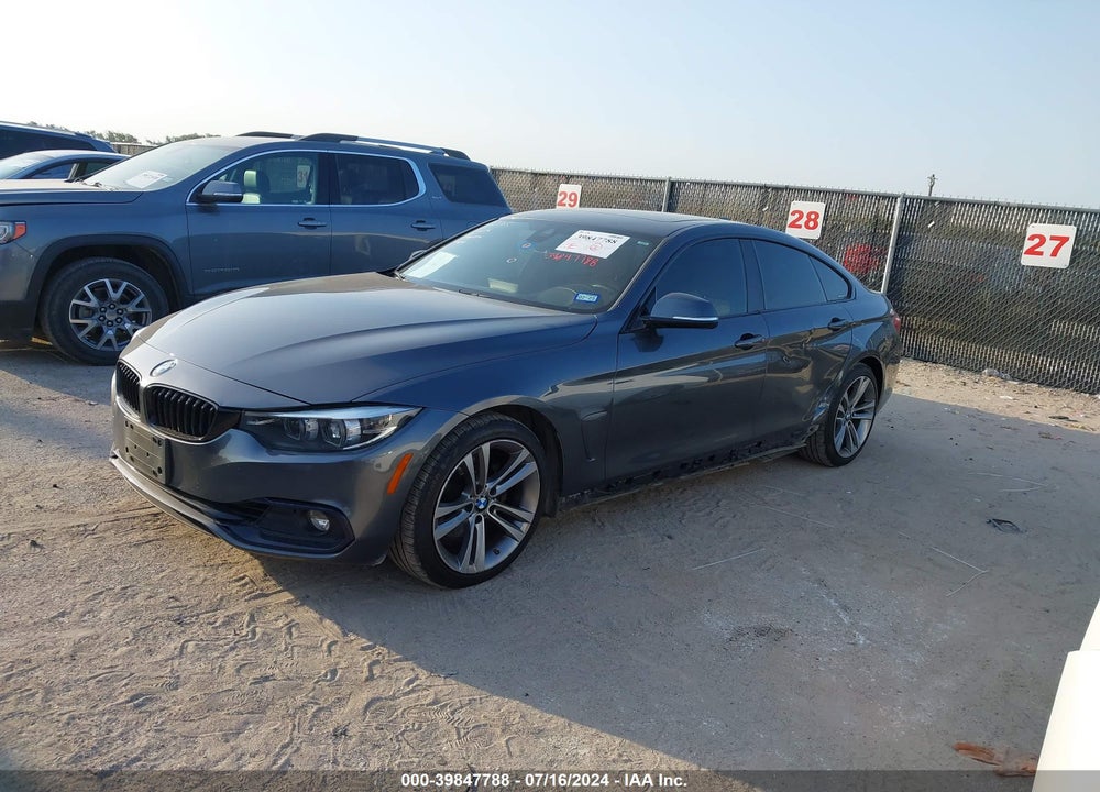 2018 BMW 430I GRAN COUPE VIN: WBA4J1C50JBG80225